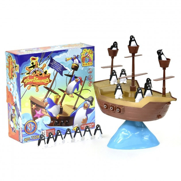 

Настольная игра Пингвинопад Penguin (op657897219)