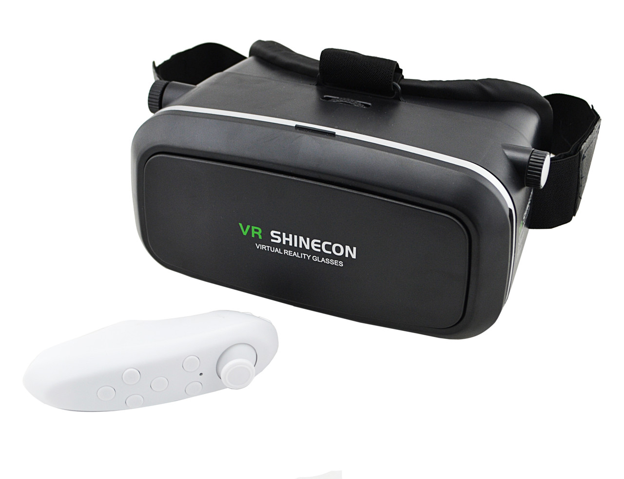 

Очки виртуальной реальности MTK VR SHINECON c белым пультом (np6282)