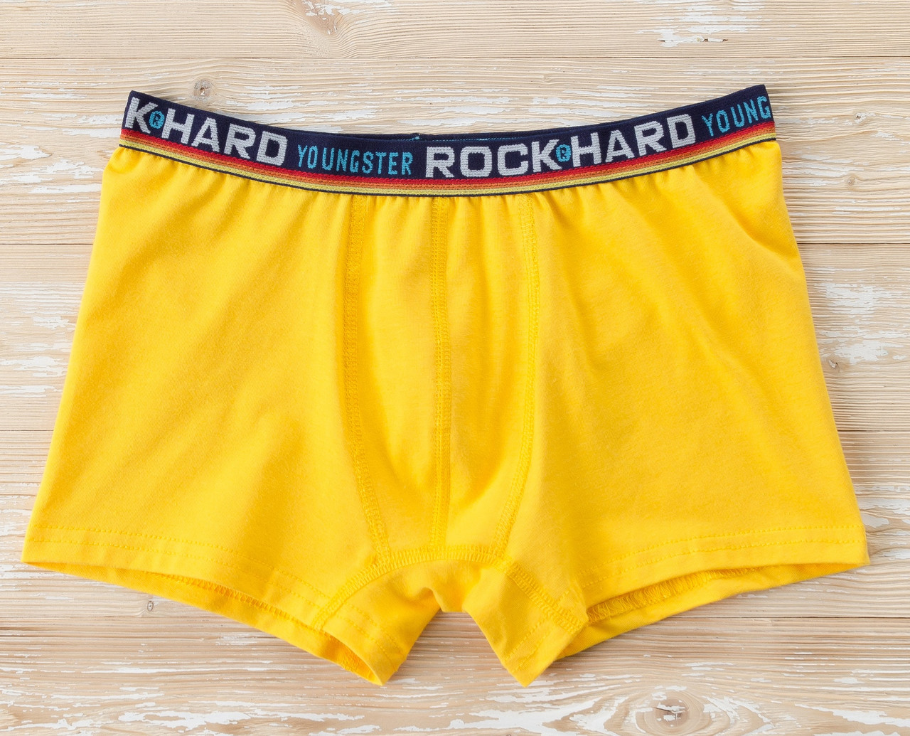 

Детские трусы боксеры для мальчика Rockhard 62023 Желтый, 5/7 (110-122cm)