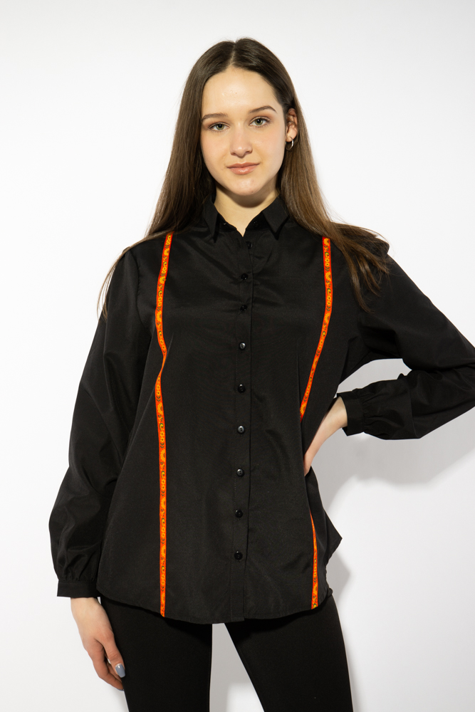 

Рубашка женская Time of Style 118P130-2 XL Черный