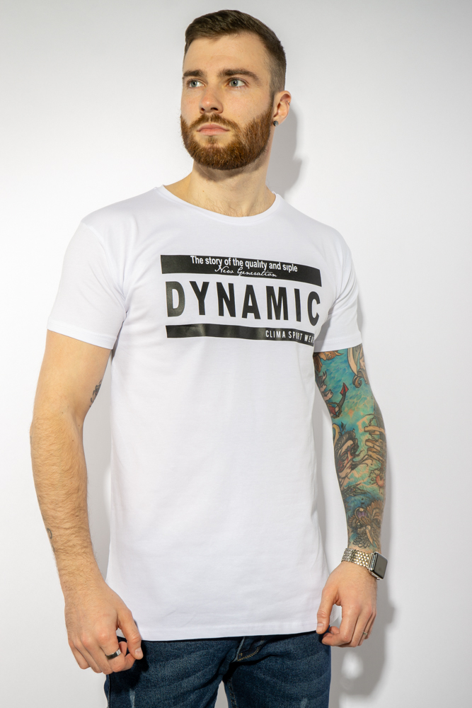 

Футболка с принтом Time of Style 85F266 XXL Белый