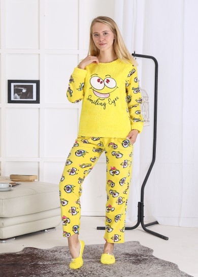 

Жіноча піжама Pijamoni 4120-35 M Желтый