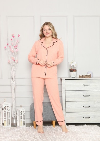 

Жіноча піжама Pijamoni 5800-5 S Светло-розовый