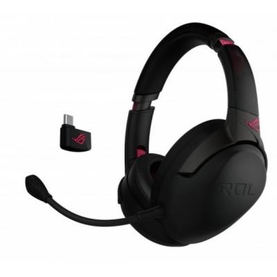 

Наушники ASUS ROG Strix Go 2.4 Electro Punk WL/3.5mm/USB Black (90YH02P1-B3UA00)