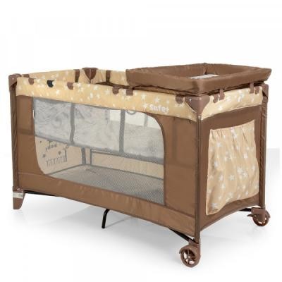 

Детский манеж El Camino SAFE PLUS ME 1054 (ME 1054 stars beige)
