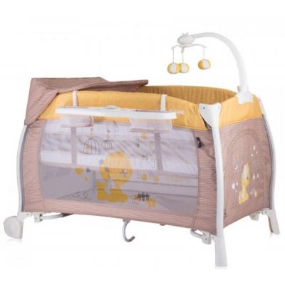 

Детский манеж Bertoni/Lorelli LOUNGE 2L ROCKER (beigeyellow my baby)