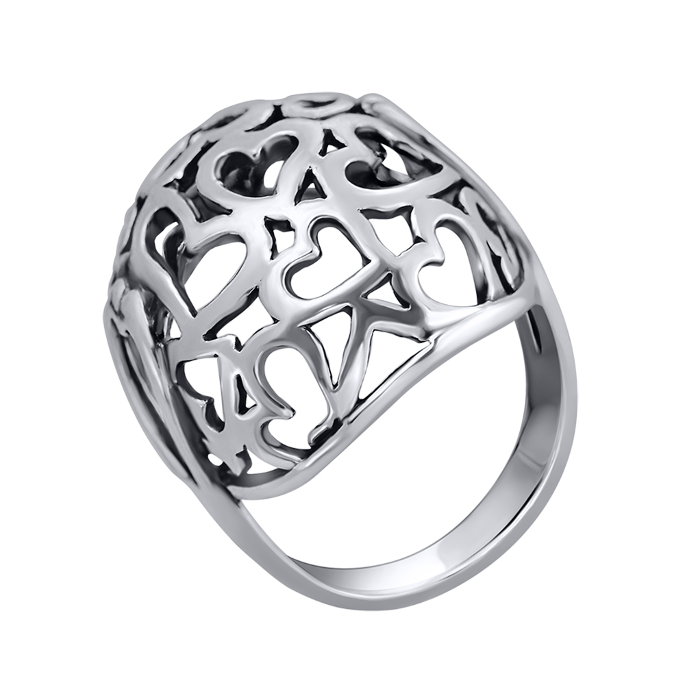 

Серебряное ажурное кольцо 000079952 16.5 размера