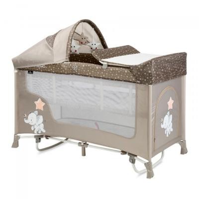

Детский манеж Bertoni/Lorelli SAN REMO 2L ROCKER (beige elep)