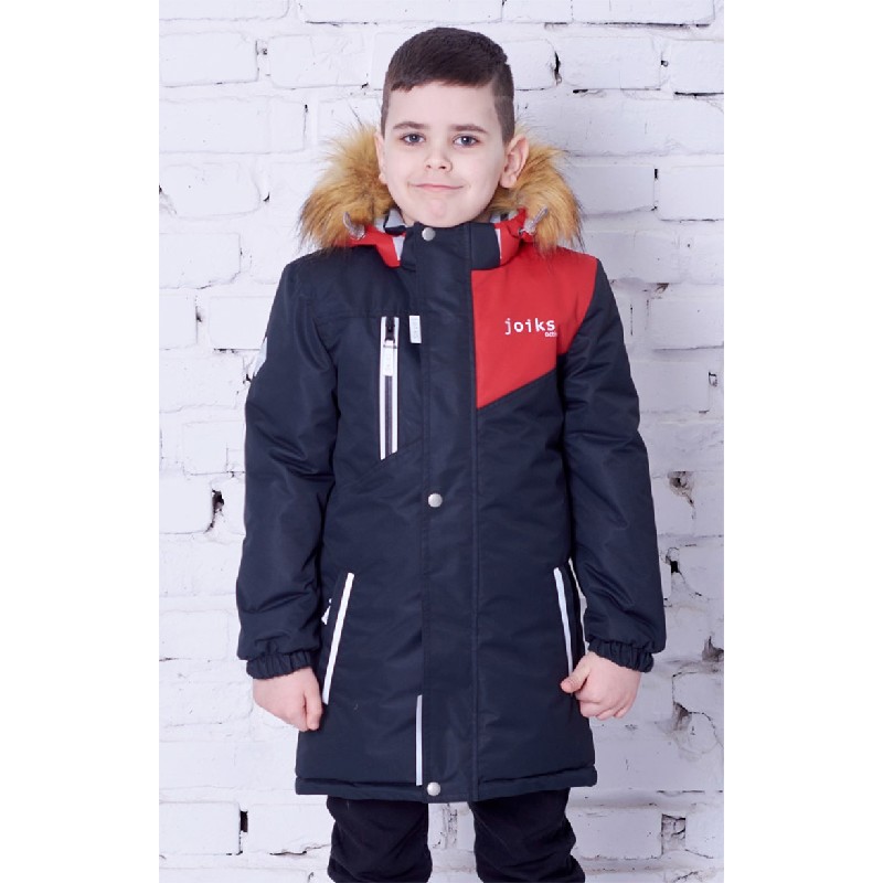 

Термокуртка для хлопчика JOIKS B315 140 см т.синий-красный (438595)