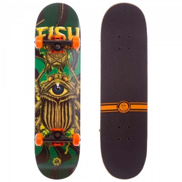 

Скейтборд Fish Capricorn SK-414 Оранжевый (MR10596)