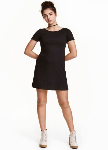 

Платье H&M M черное (1095-918)