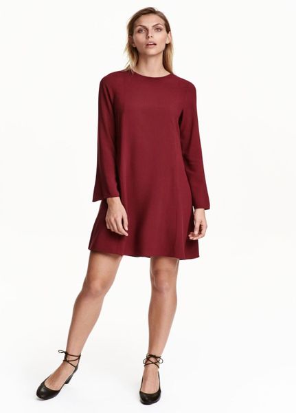 

Платье H&M XXS бордовое (1090-965)