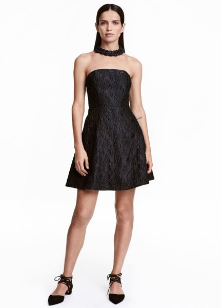 

Платье H&M S черное (1086-157)