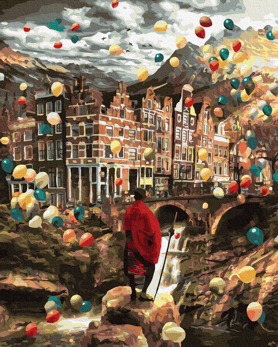 

Картина рисование по номерам Rainbow Art Тайные миры BK-GX36070 40х50 см Люди на картине набор для росписи краски, кисти, холст