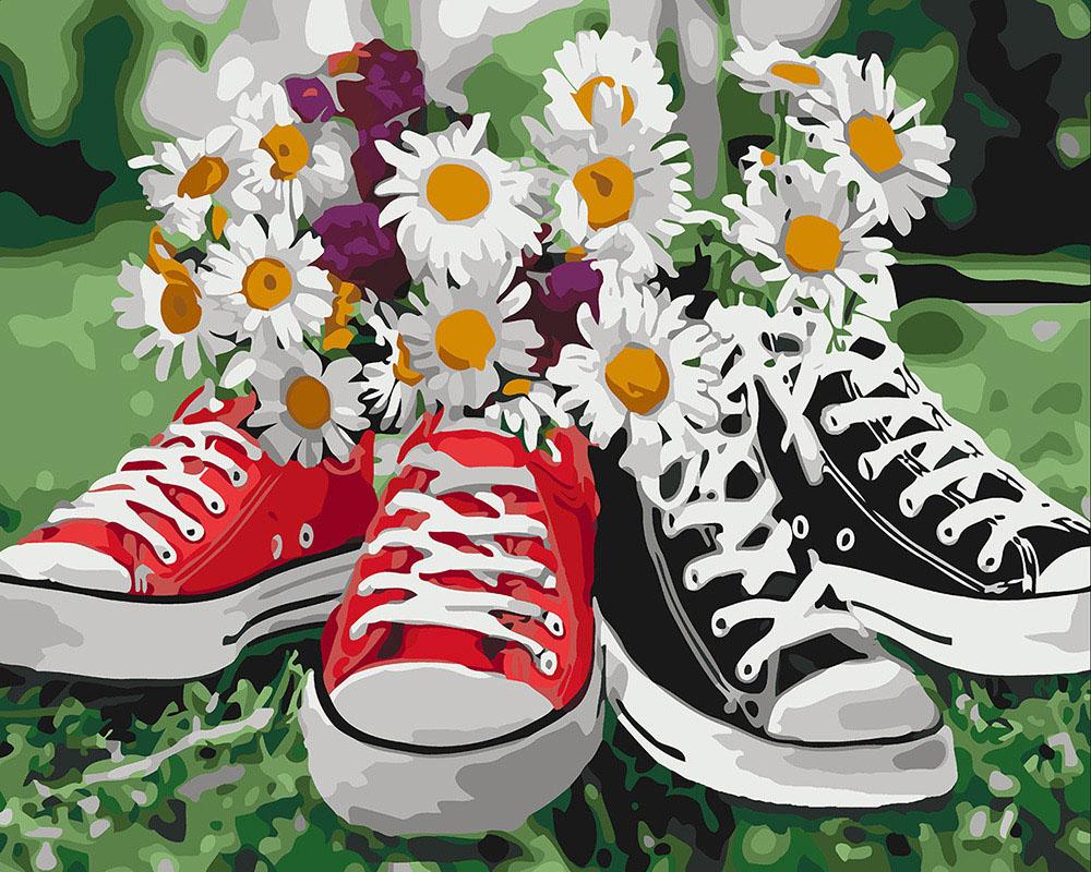 

Картина рисование по номерам Идейка Необычное сочетание KH3073 40х50 см Цветы, букеты, натюрморты набор для росписи краски, кисти, холст