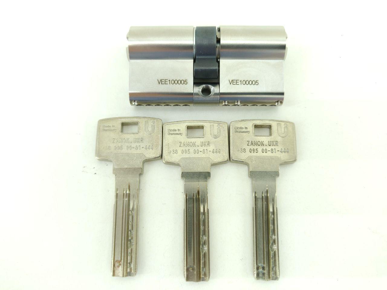 

Цилиндр Abus Bravus 1000 MX 120 мм (60х60) ключ/ключ