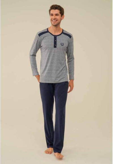 

Чоловіча піжама Feyza 4105 M Темно-синий