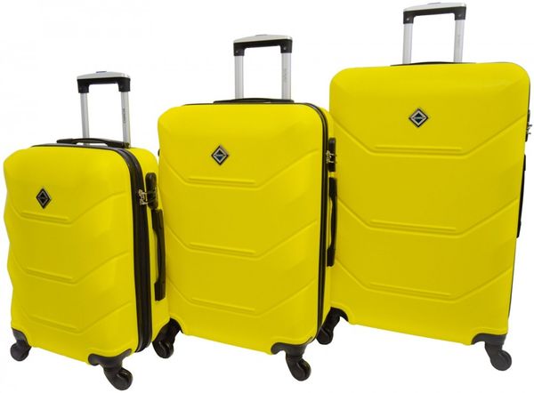 

Набор из 3 чемоданов из ABS пластика Bonro Style 10500300