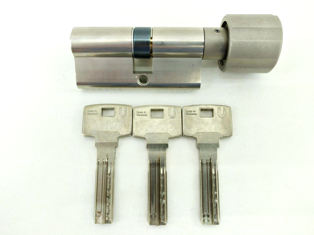 

Цилиндр Abus Bravus 1000 Compact 90 мм (50х40T) ключ/тумблер