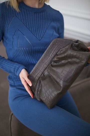 

Сумка DIANAANIPKO D28 Клатч Коричневый