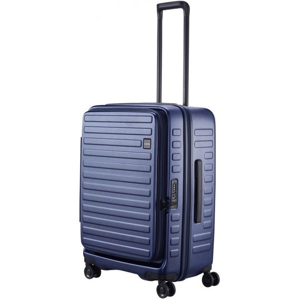 

Чемодан c отделом для ноутбука Lojel 45x65x30/33 см CUBO 18/Navy Blue M Lj-CF1627-1M_NBL