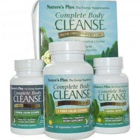 

Полное очистка организма Complete Body Cleanse Nature's Plus программа на 14 дней из 3 частей (NP024)