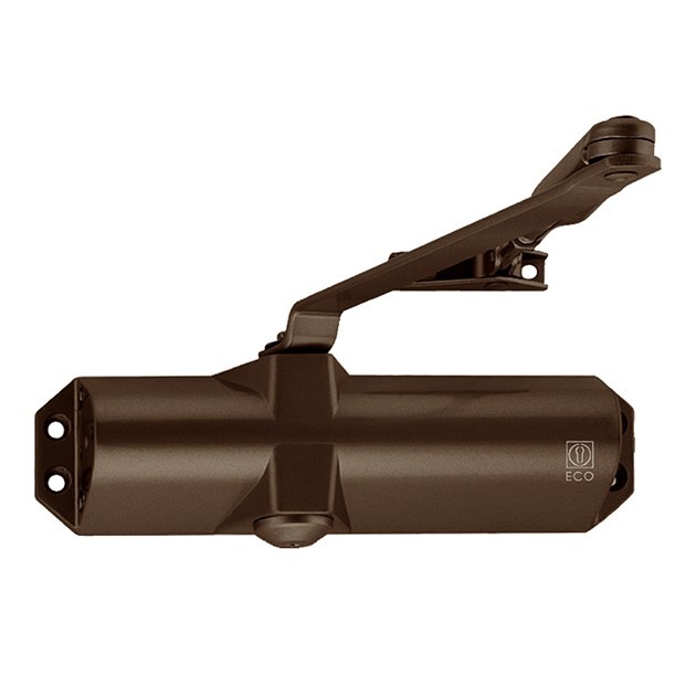 

Дверной доводчик ECO-Schulte TS-10D EN 2-4, Коричневый RAL8014, без тяги
