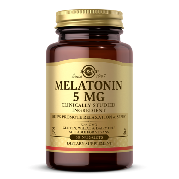 

Мелатонин Melatonin Solgar 5 мг 60 таблеток (SOL185)