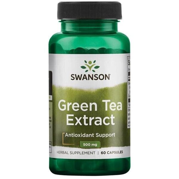 

Зеленый чай Green Tea Extract Swanson 500 мг 60 капсул (SW117)