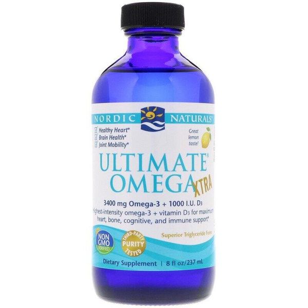 

Рыбий жир Омега экстра Omega Xtra Nordic Naturals лимон 237 мл (NN009)