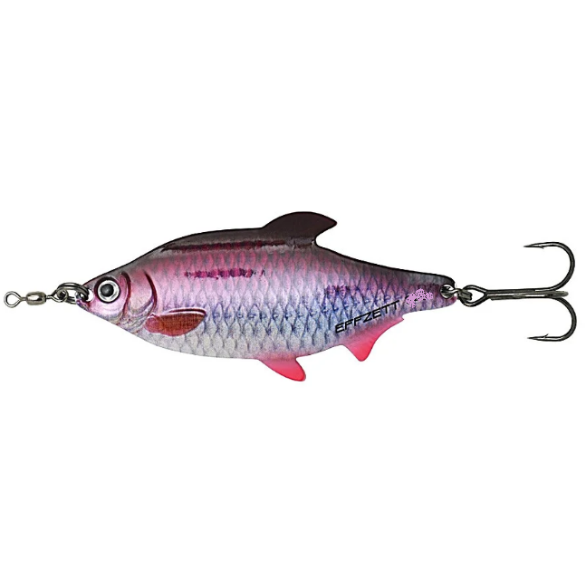 

Блесна-колебалка DAM Effzett Roach Spoon 56 гр 11 см Pink roach UV