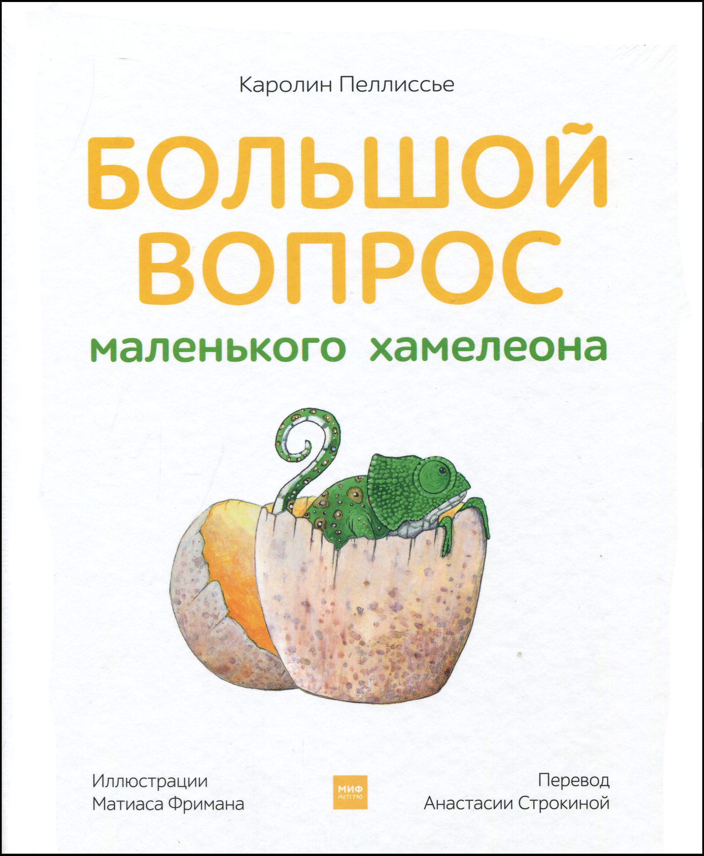 

Большой вопрос маленького хамелеона - Каролин Пеллиссье (978-5-00146-689-5)