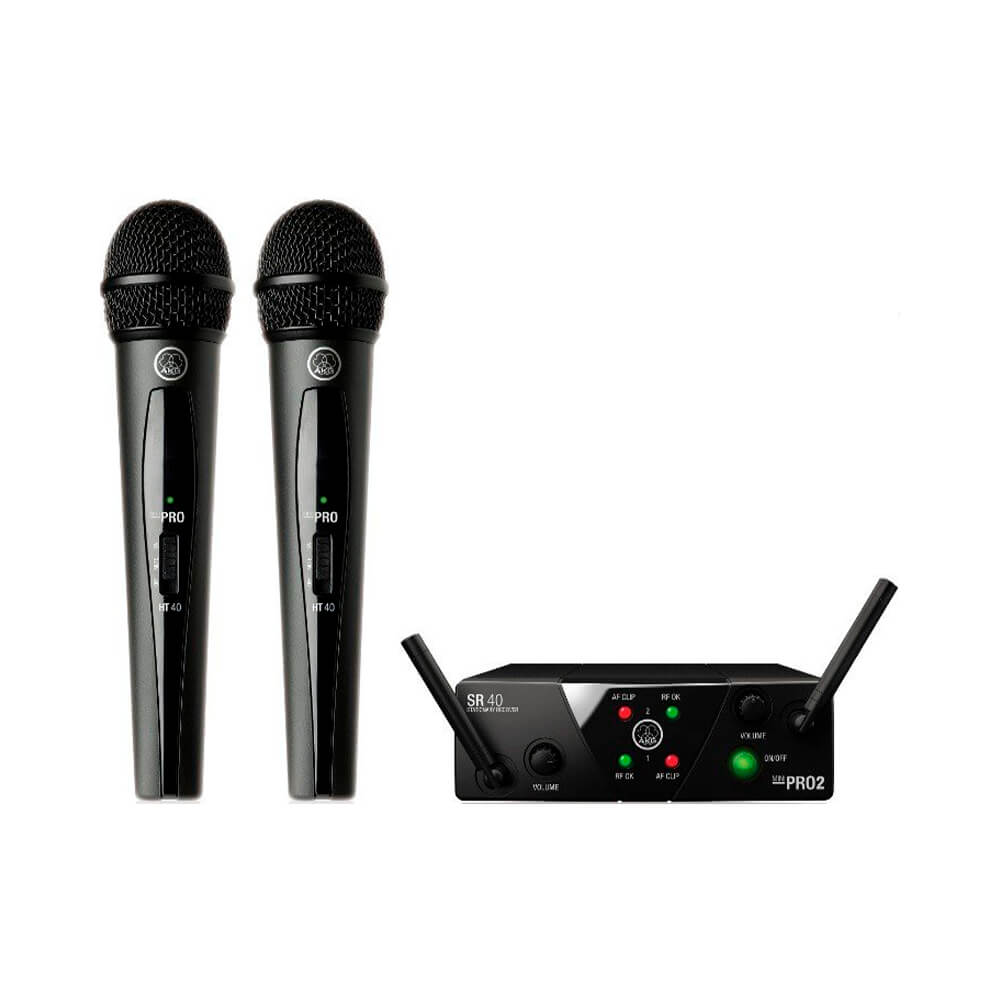 

Радиосистема AKG WMS40MINI2 VocalSet BD US25B/D (3350X00060)