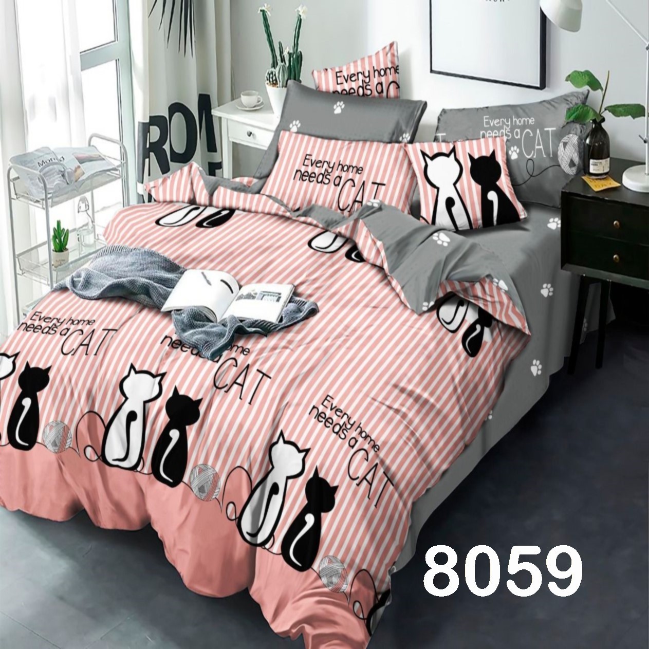 

Комплект постельного белья Pretty 8059 Евро размер 200х220