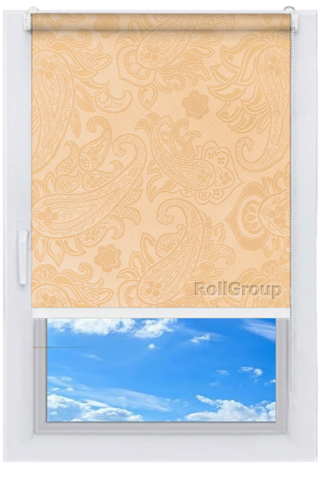 

Ролета тканевая Roll Group Бали 150х165 Айвори 2070