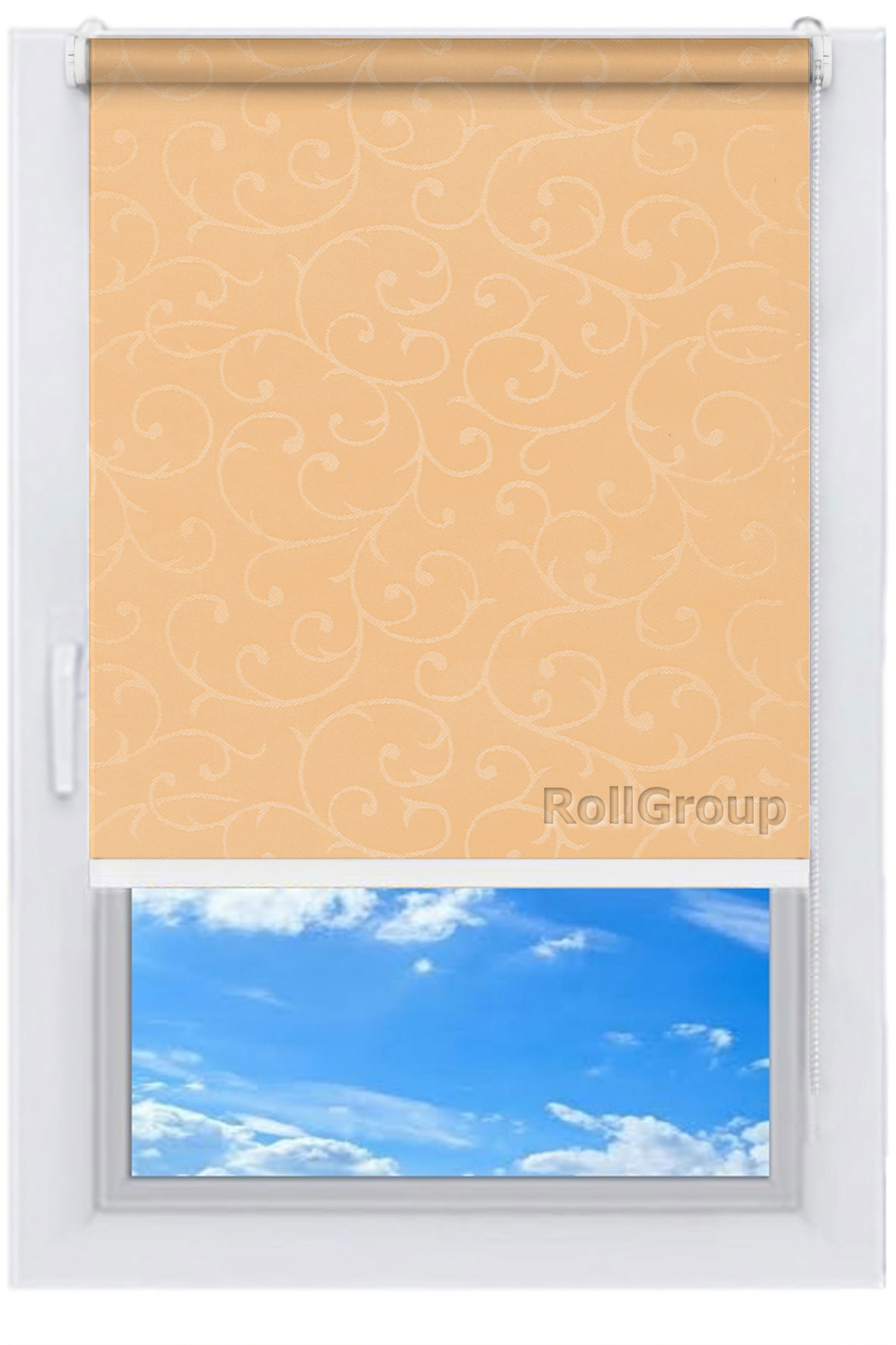 

Ролета тканевая Roll Group Акант 140х165 Абрикос 2170