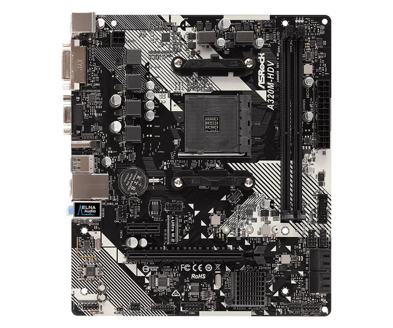 

Материнская плата ASRock A320M-HDV R4.0 Socket AM4