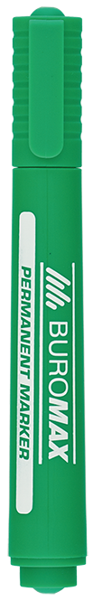 

Набор перманентных маркеров Buromax 2-4 мм 12 шт Зеленый (BM.8700-04)