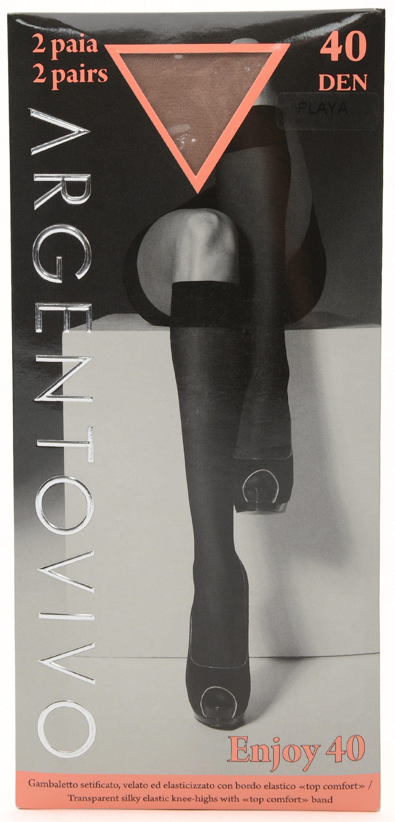 

Гольфы Argentovivo Enjoy 40 One size 2 пары Телесные