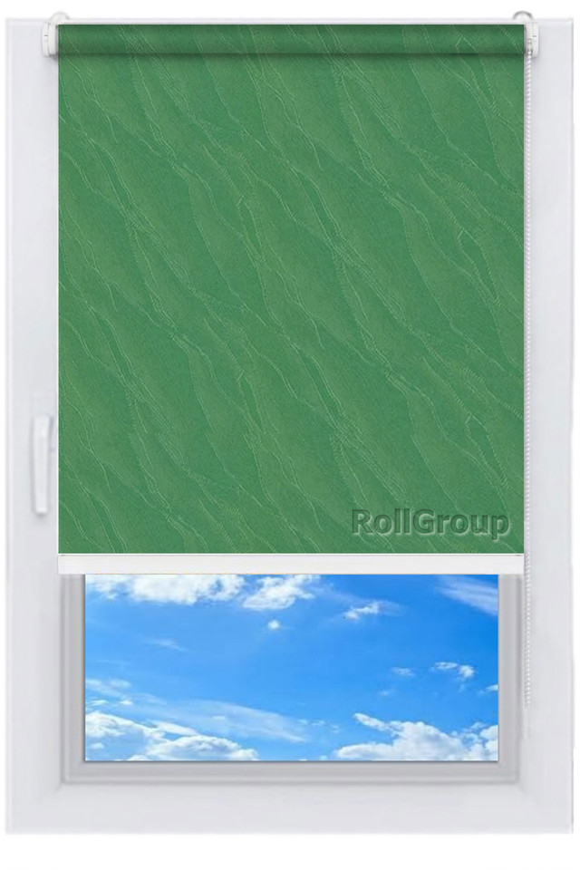 

Ролета тканевая Roll Group Вода 125х165 Зеленый 2159