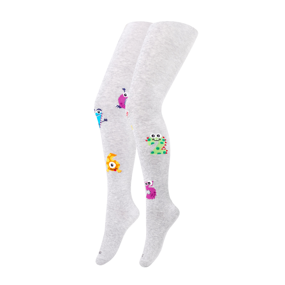 

Колготки DUNA дитячі демісезонні бавовняні 4419 98-104 Світло-сірий