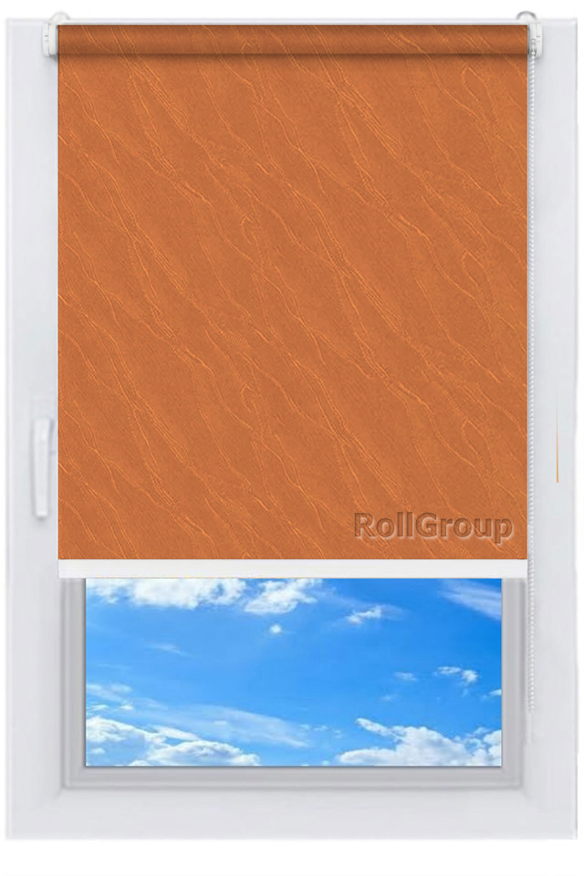 

Ролета тканевая Roll Group Вода 140х165 Оранжевый 1844