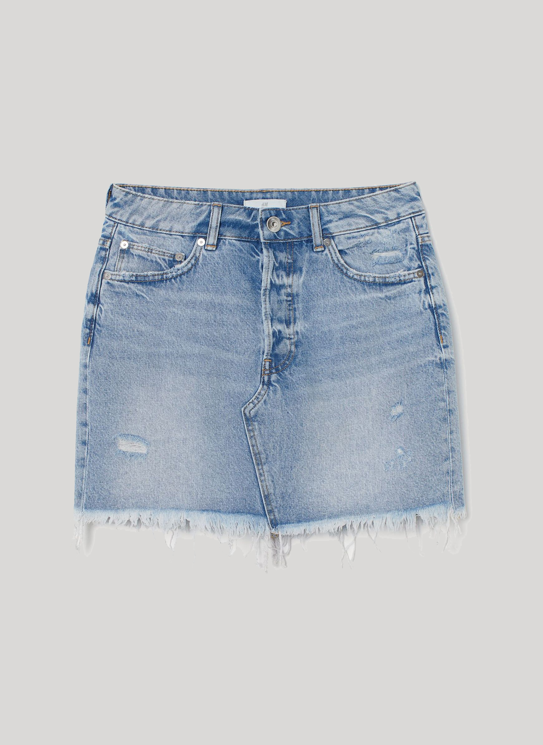 

Юбка джинсовая H&M 7770991dm 34 Голубая