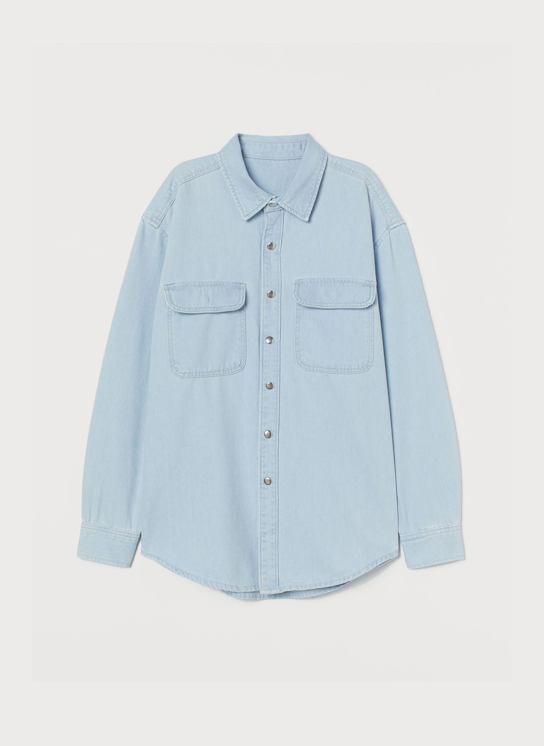 

Рубашка джинсовая H&M 8260331dm S Голубая