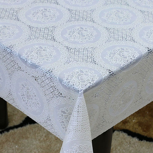 

Клеенка виниловая ажурная "Lace" беж 1,37*20м Stenson(MA-1947)