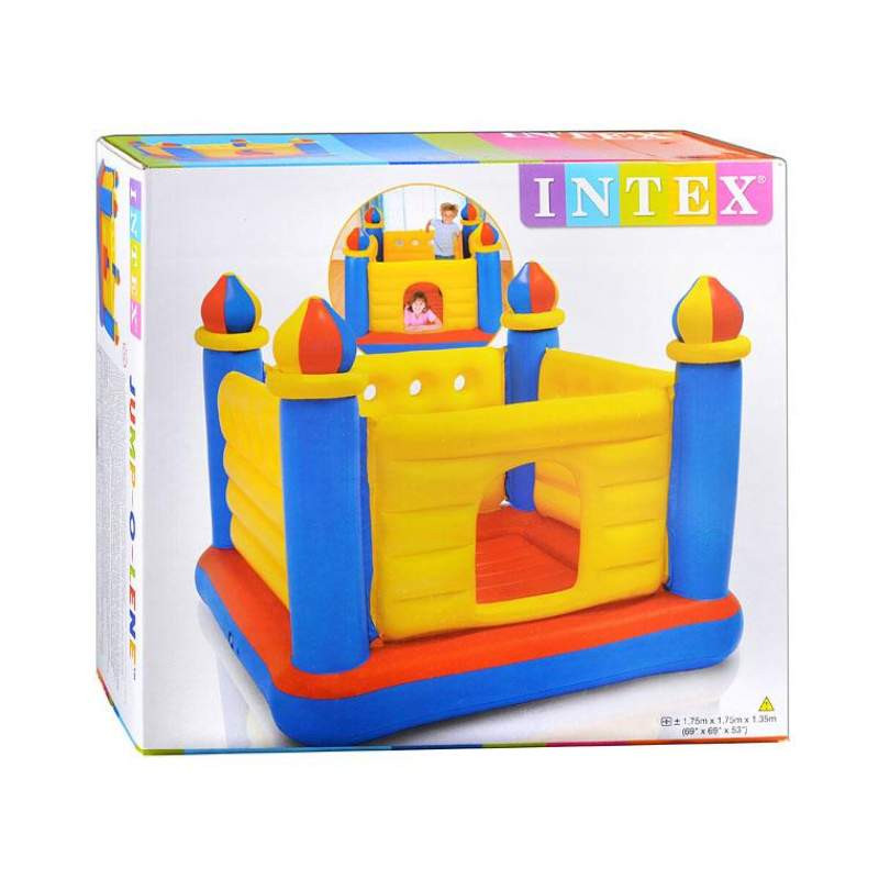 

Надувной батут Intex 48259 «Замок», 175x175x135
