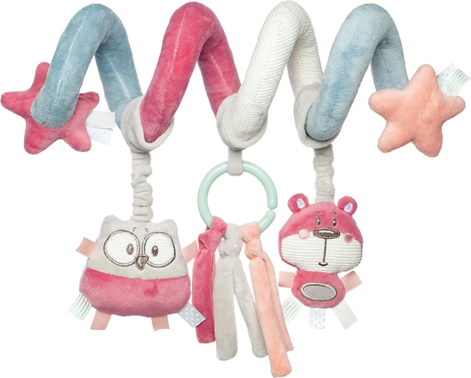 

Игрушка Canpol Babies Pastel Friends мягкая спираль Розовая (68/064_pin) (5901691824447)