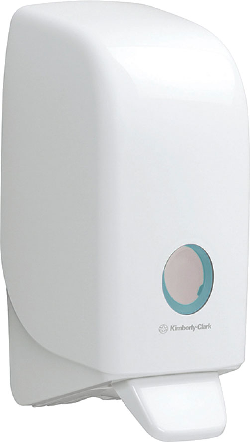 

Дозатор для жидкого мыла KIMBERLY CLARK PROFESSIONAL Aquarius 1 л (6948) белый