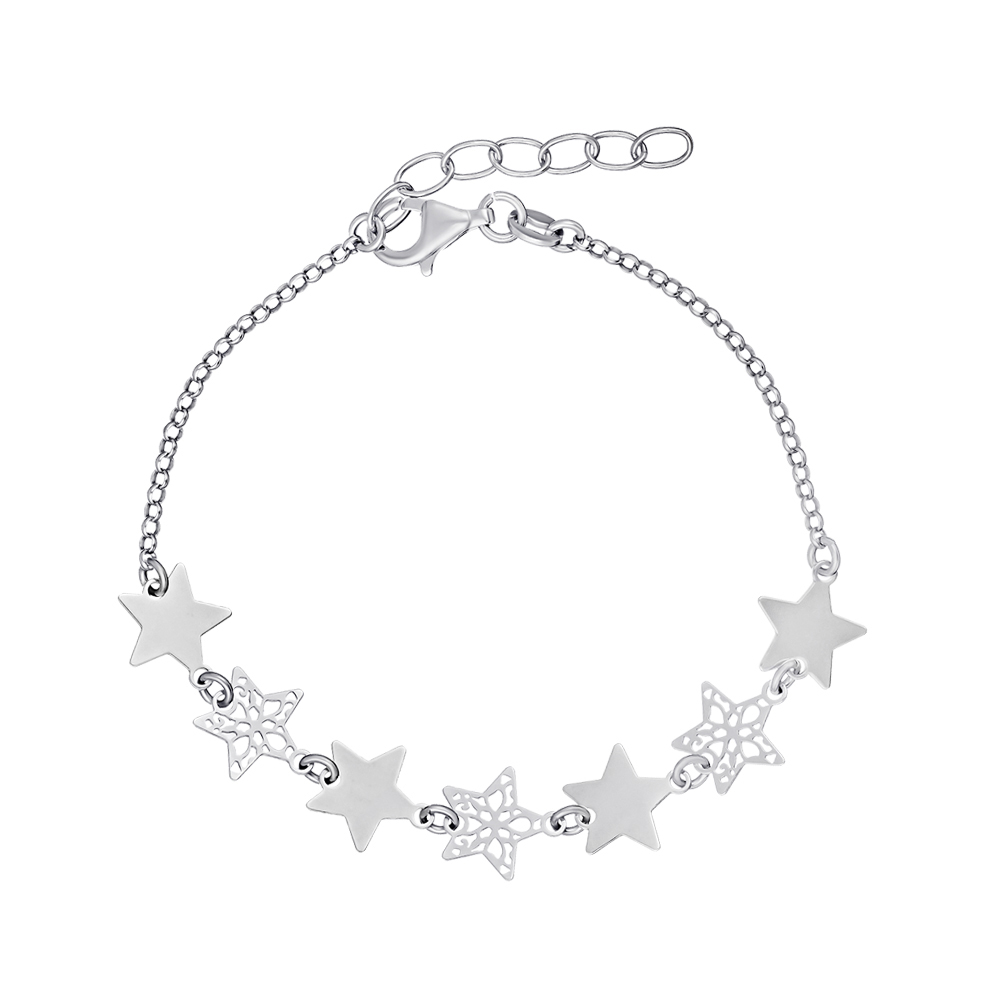 

Браслет из серебра 000125081 18 размера