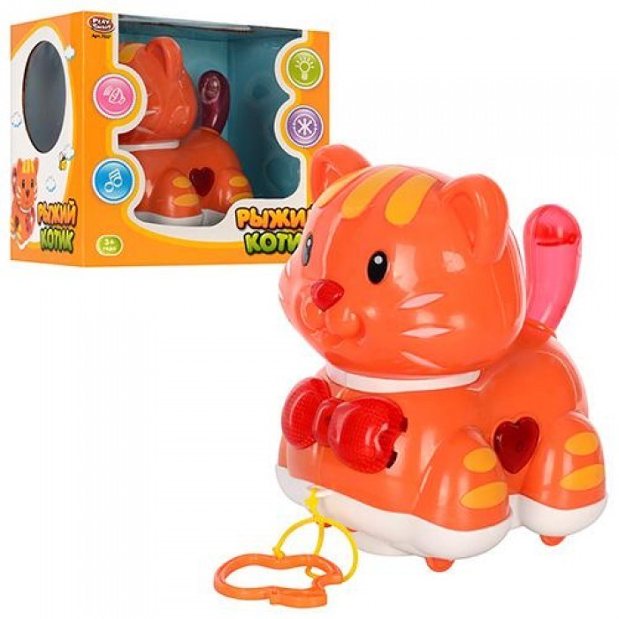 

Детская музыкальная игрушка Play Smart Рыжий котик MR 7337